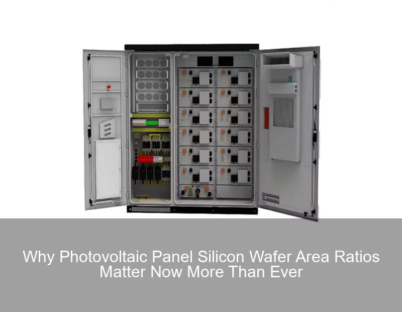 Why Photovoltaic Panel Silicon Wafer Area Ratios Matter Now More Than Ever
