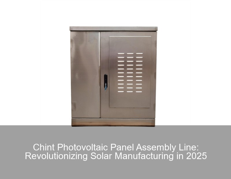 Chint Photovoltaic Panel Assembly Line: Revolutionizing Solar Manufacturing in 2025