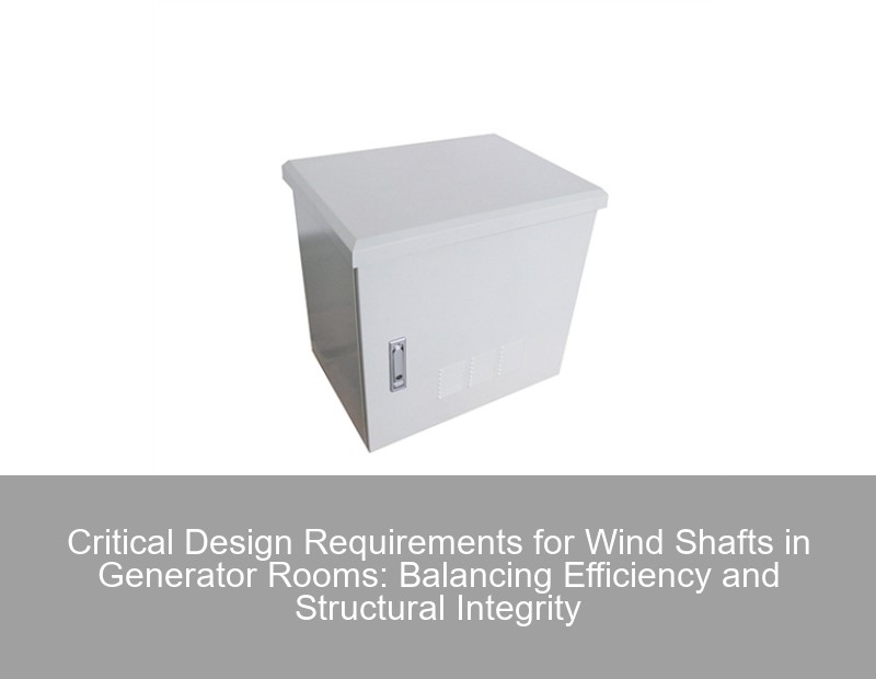 Critical Design Requirements for Wind Shafts in Generator Rooms: Balancing Efficiency and Structural Integrity | Huijue Group