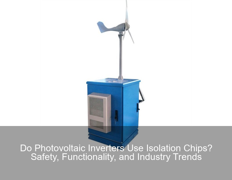 Do Photovoltaic Inverters Use Isolation Chips? Safety, Functionality, and Industry Trends