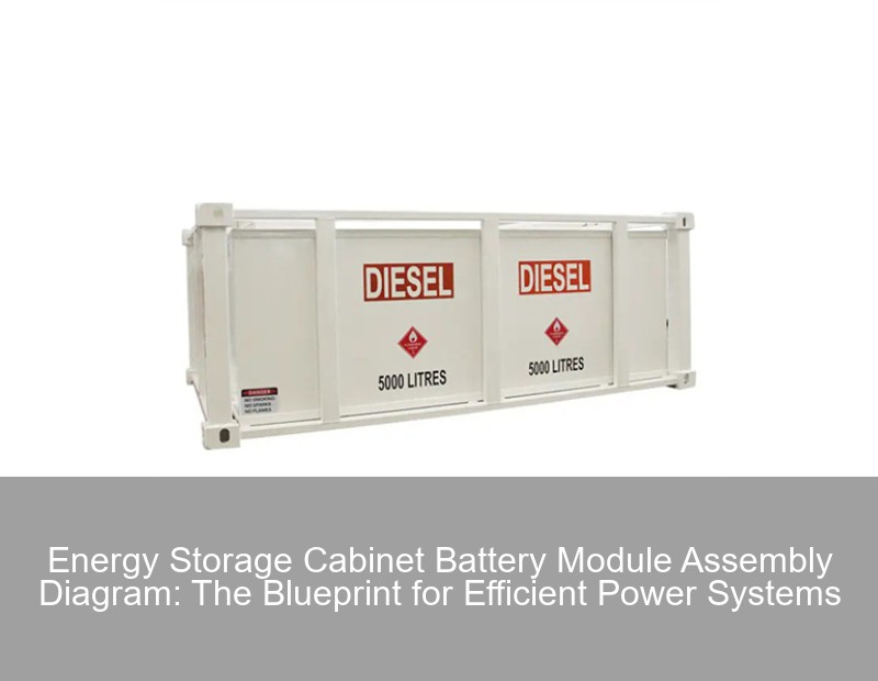 Energy Storage Cabinet Battery Module Assembly Diagram: The Blueprint for Efficient Power Systems