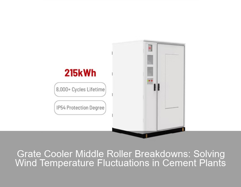 Grate Cooler Middle Roller Breakdowns: Solving Wind Temperature Fluctuations in Cement Plants