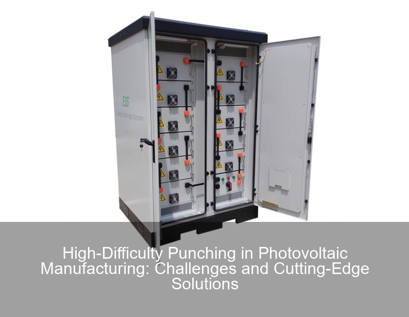 High-Difficulty Punching in Photovoltaic Manufacturing: Challenges and Cutting-Edge Solutions
