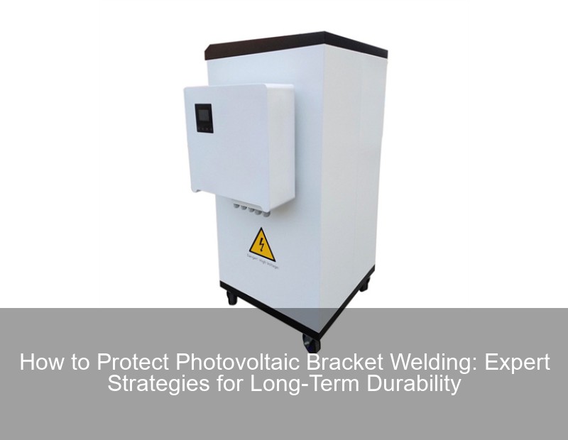 How to Protect Photovoltaic Bracket Welding: Expert Strategies for Long-Term Durability | Huijue Group