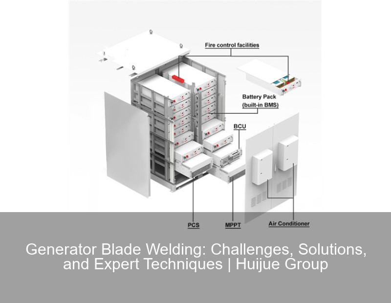 Generator Blade Welding: Challenges, Solutions, and Expert Techniques | Huijue Group