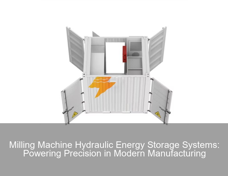 Milling Machine Hydraulic Energy Storage Systems: Powering Precision in Modern Manufacturing