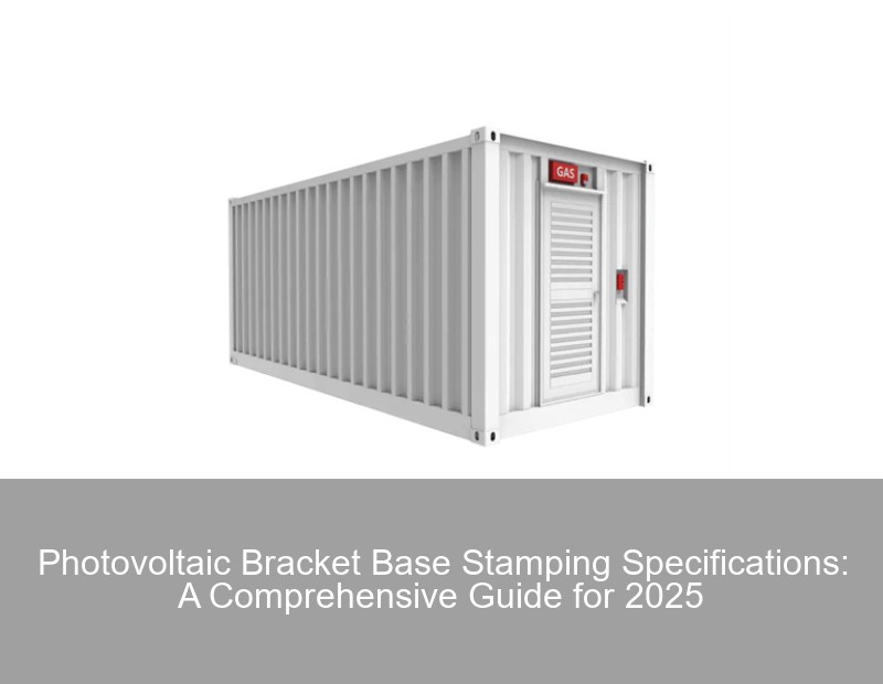 Photovoltaic Bracket Base Stamping Specifications: A Comprehensive Guide for 2025 | Huijue Group