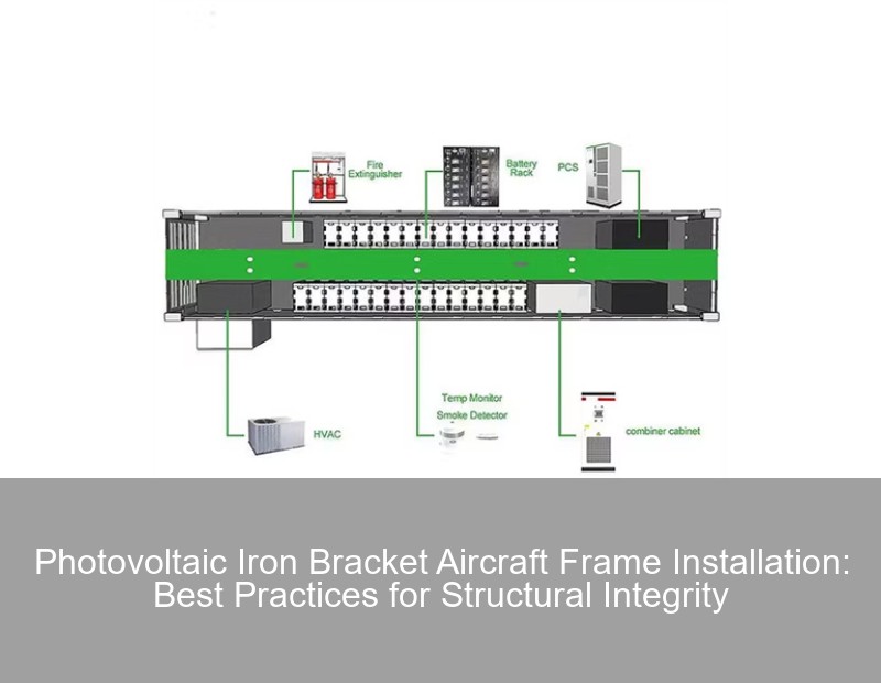 Photovoltaic Iron Bracket Aircraft Frame Installation: Best Practices for Structural Integrity | Huijue Group