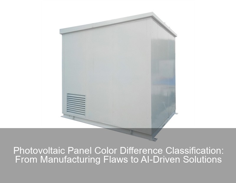 Photovoltaic Panel Color Difference Classification: From Manufacturing Flaws to AI-Driven Solutions | Huijue Group