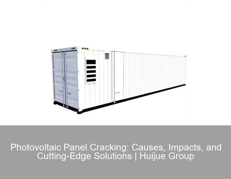 Photovoltaic Panel Cracking: Causes, Impacts, and Cutting-Edge Solutions | Huijue Group
