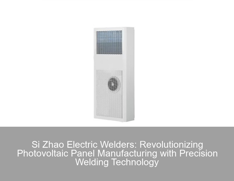 Si Zhao Electric Welders: Revolutionizing Photovoltaic Panel Manufacturing with Precision Welding Technology