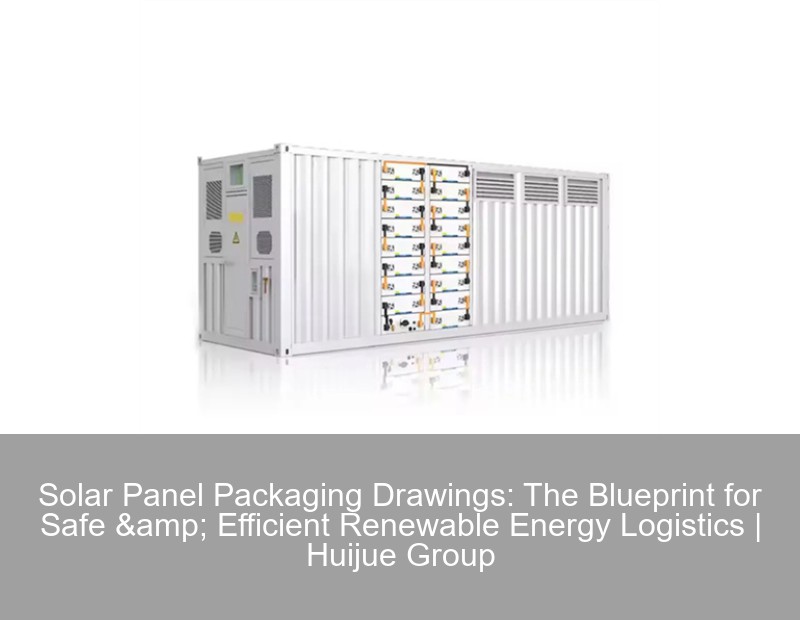 Solar Panel Packaging Drawings: The Blueprint for Safe &amp; Efficient Renewable Energy Logistics | Huijue Group