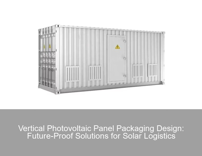Vertical Photovoltaic Panel Packaging Design: Future-Proof Solutions for Solar Logistics