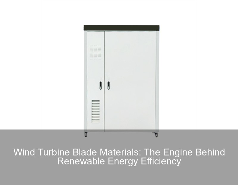 Wind Turbine Blade Materials: The Engine Behind Renewable Energy Efficiency