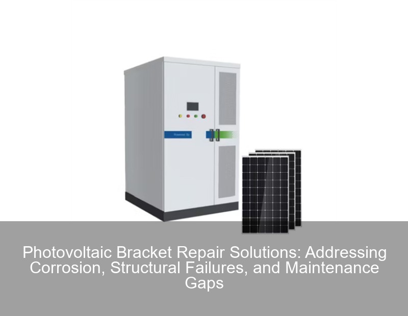 Photovoltaic Bracket Repair Solutions: Addressing Corrosion, Structural Failures, and Maintenance Gaps | Huijue Group