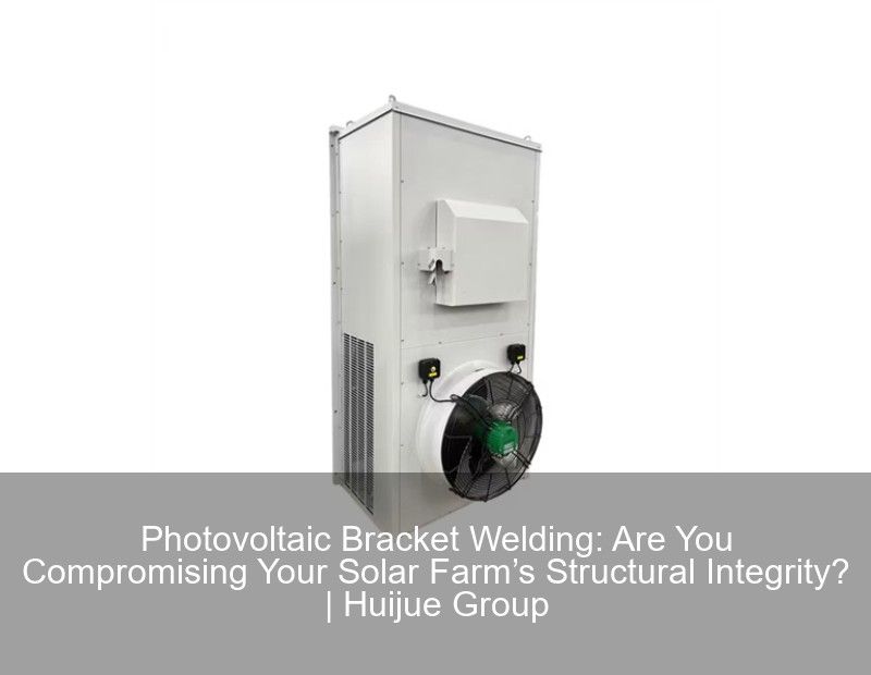 Photovoltaic Bracket Welding: Are You Compromising Your Solar Farm’s Structural Integrity? | Huijue Group