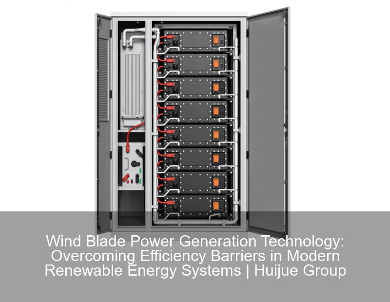 Wind Blade Power Generation Technology: Overcoming Efficiency Barriers in Modern Renewable Energy Systems | Huijue Group