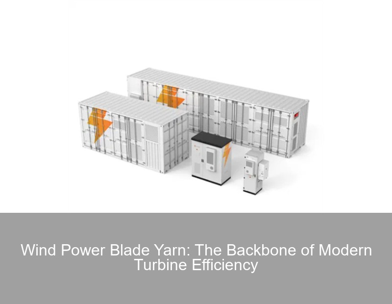 Wind Power Blade Yarn: The Backbone of Modern Turbine Efficiency