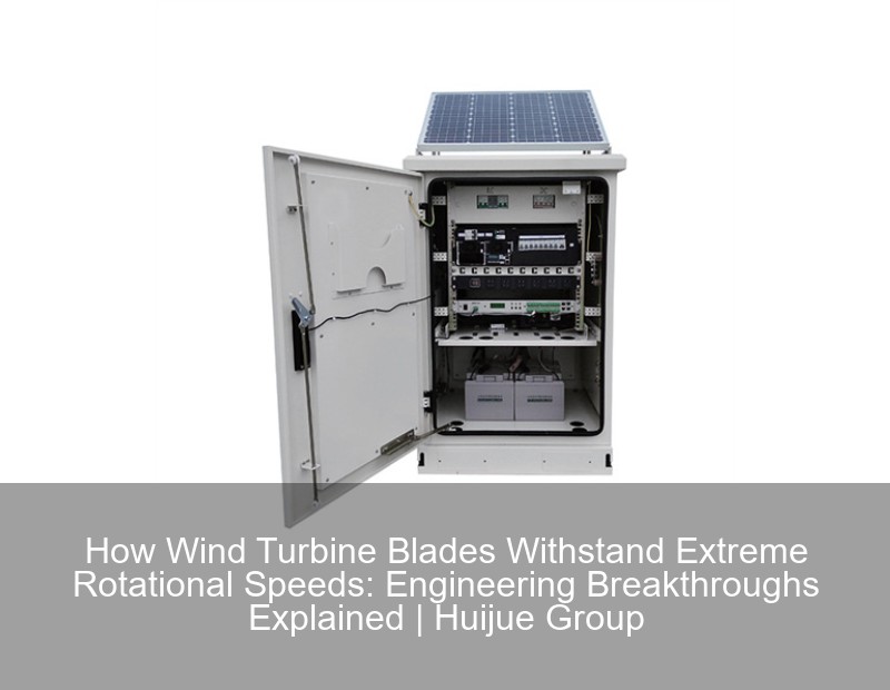 How Wind Turbine Blades Withstand Extreme Rotational Speeds: Engineering Breakthroughs Explained | Huijue Group